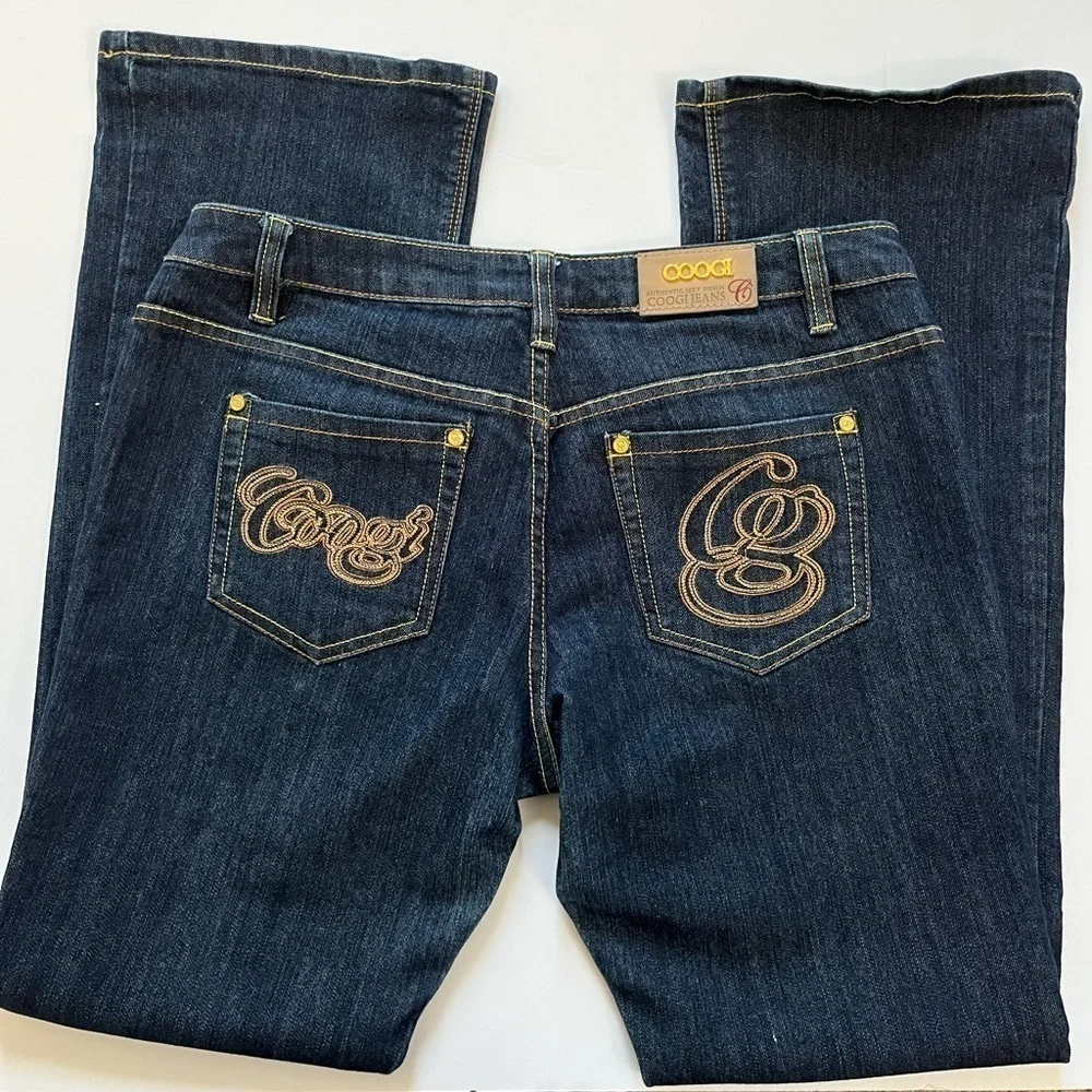 Coogi Dark Wash Embroidered Jeans Size 11/12